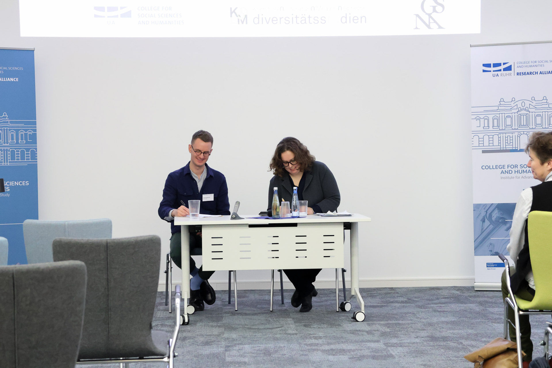 Panel discussion with Prof. Jonas Rosenbrueck and Prof. Sophie Salvo