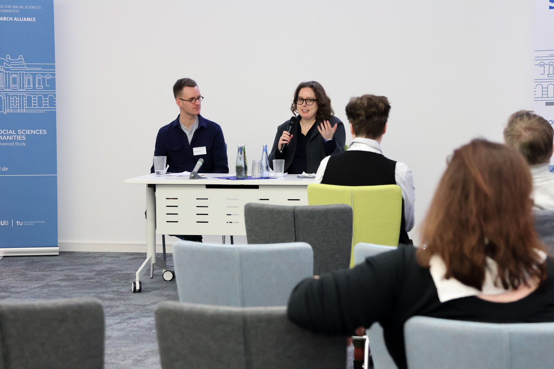 Panel discussion with Prof. Jonas Rosenbrueck and Prof. Sophie Salvo