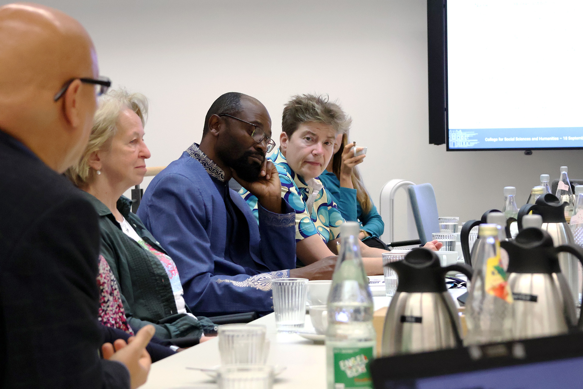 Senior Fellows at Welcome Day meeting