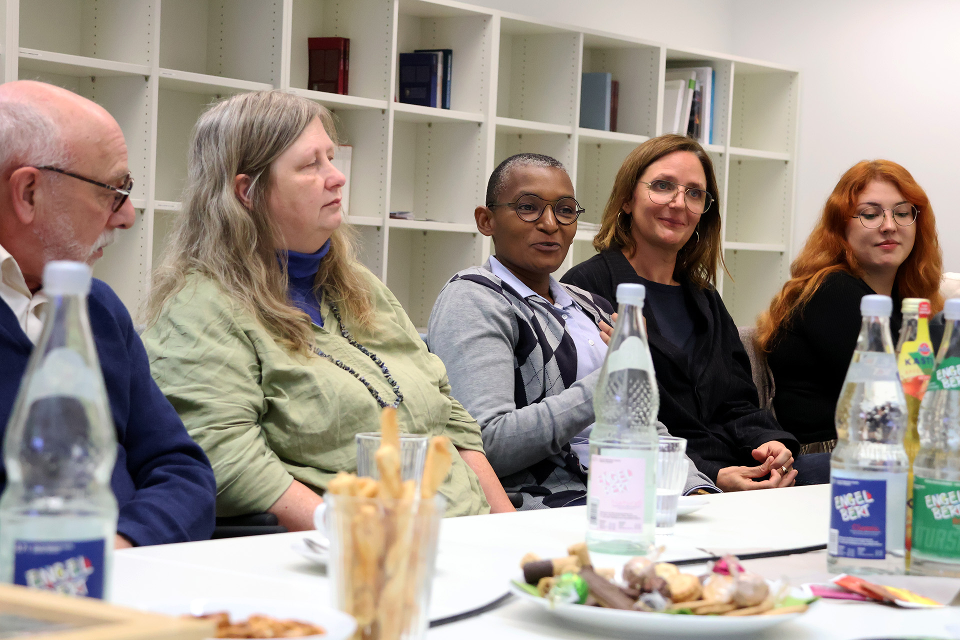 Senior Fellows at Welcome Day meeting