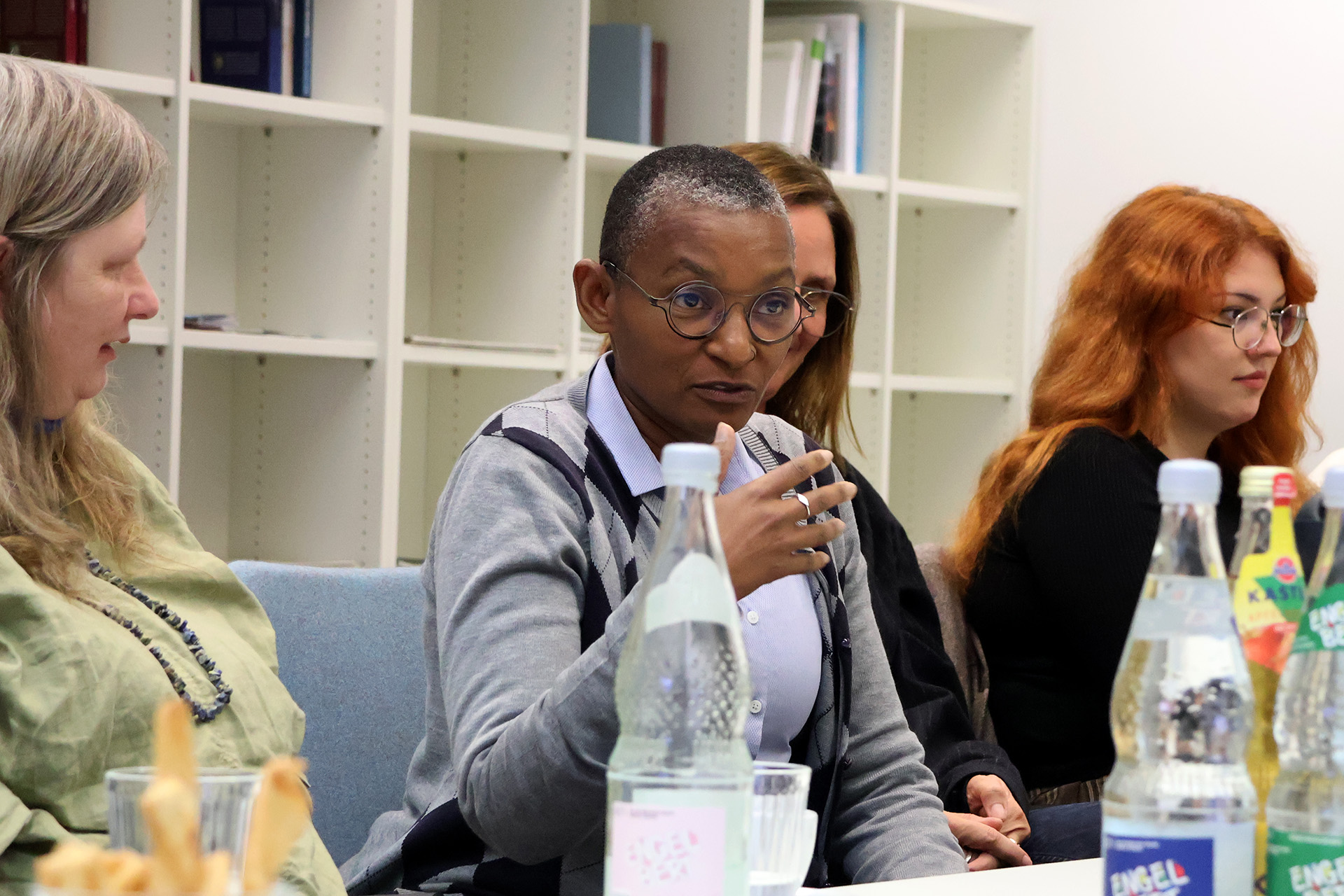 Senior Fellows at Welcome Day meeting